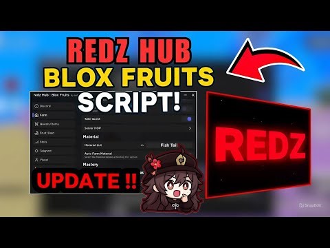 🔥 Redz Hub Script is BACK! (2025) - Blox Fruit script