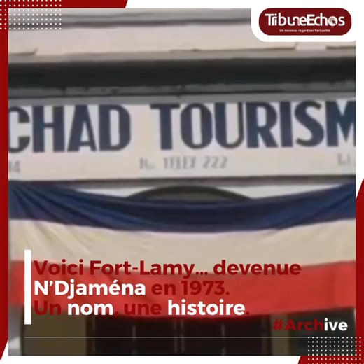 La ville de Fort-Lamy est l'ancien nom de l'actuelle ville de N'Djaména, la capitale du #Tchad🇹🇩, avant qu'elle ne soit renommée en 1973. Elle a porté ce nom durant toute la période de la colonisation française et un peu plus d'une décennie après l'indépendance. #Tchad | TribuneEchos.com