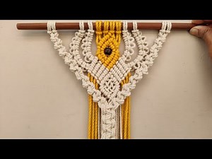 Macrame Wall Hanging for Beginners | DIY Boho Macrame Wall Hanging | Macrame Wall Hanging Tutorial