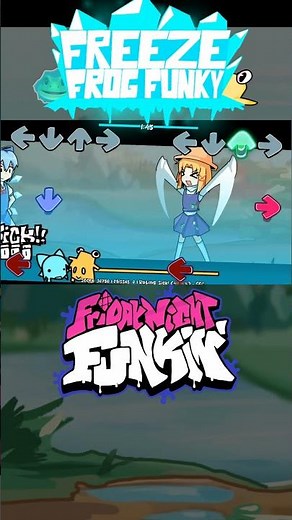 Friday Night Funkin' Freeze Frog Funky Demo | Suwako vs Cirno [FNF]
