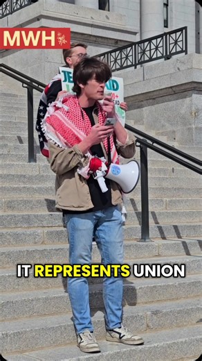 Zion is not a place, it’s a principle! It represents union, love, healing, justice, and communal salvation. We must make it crystal clear that as Latter-day Saints and as citizens of Utah, we will not stand for the innocent lives of Palestinians to continue to be taken! Free Palestine! Join the struggle: www.mormonswithhope.org/join 🐝🌹🇵🇸 | Mormons with Hope for a Better World