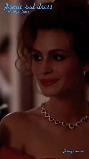 Iconic red dress Pretty woman Richard Gere Julia Roberts in the 90s #moviestar #90s #prettywoman