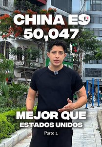 Parte 1/4. ¿China es 50,000 veces mejor que Estados Unidos? Si los comparamos por sus trenes de alta velocidad, sí. China tiene 50,047 kilómetros y Estados Unidos cero. 🇨🇳🇺🇸 #elfacto #China #estadosunidos @José