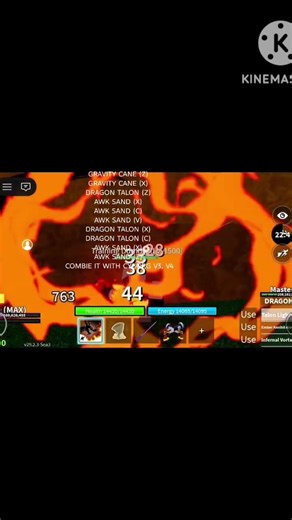 BEST SAND+GRAVITY CANE+DRAGON TALON COMBO FOR BOTH NOOB AND PRO#bloxfruits#roblox#giveawayyy