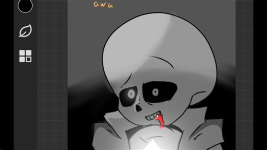 【undertale】绘画过程，敢不敢赌完播率是0%(・︡ω・︠)，求求你们点点赞吧(´°̥̥̥̥̥̥̥̥ω°̥̥̥̥̥̥̥̥｀)