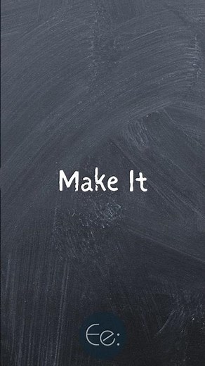 Make It 🤔 What Does It Mean? by English explained #phrases #expression #meaning #explained