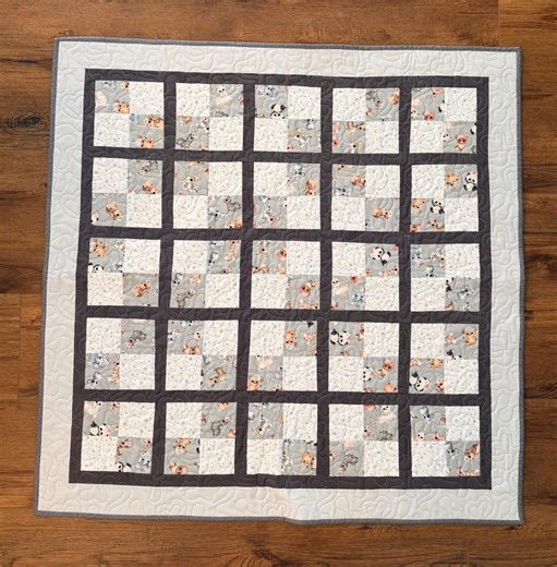 Animal Friends Baby Quilt With Cozy Soft Backing - Etsy