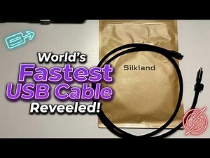 Why This USB 4 Cable Is a Game Changer! || Silkland Cable
