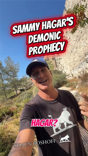 SAMMY'S DEMONIC prophecy predicts the great divide, which was already in the boiling pot with the whole world believing Islam's lies and deception regarding what has truly been taking place in God's nation, Israel, since Oct 7th, but Charlie Kirk's murder as a martyr was clearly the turning point to send Sammy Hagar's demonic prophecy into a true state of reality launching the beginning of the seperation between the sheep and goats. Ofcourse, I don't advocate for the demonic, but I'm not surpris
