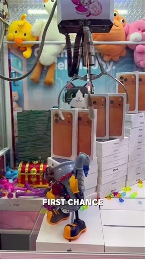 🤯💲40K iPhone Claw Machine part3😳WIN#shorts #clawmachine#arcade#iphone