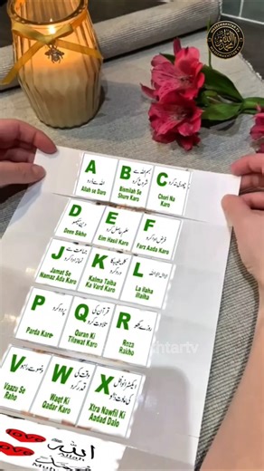 ISLAMIC ABCD ALPHABET OF MUSLIM CHILDREN: AKHLAQ AND IBAADAT"
