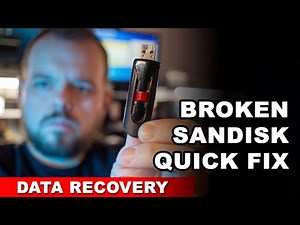 Sandisk USB not recognized - quick and easy fix