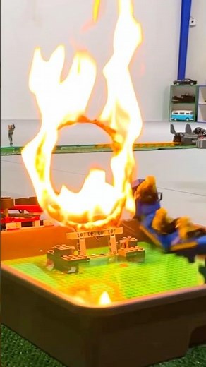 I Built The Most Dangerous LEGO Roller Coaster 🎢