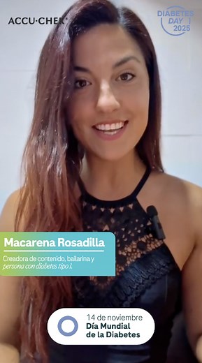 Macarena Rosadilla te dejó un mensaje 💙 Durante el Accu-Chek® Diabetes Day del 12 de noviembre compartimos ideas valiosas sobre cómo encontrar el bienestar integral. Si quieres volver a conectarte con ese momento, aquí puedes ver la jornada completa 👇 🌐 Web: https://diabetes-day.com/es ▶️ YouTube: https://youtu.be/rv5k1xuPHUU ¡Nos reencontramos en el Accu-Chek® Diabetes Day 2026! ✨ | Accu-Chek