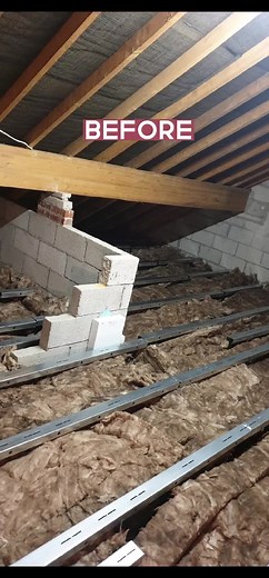 Throwback to the 1st loft I ever boarded 🤙🏻#throwback #loft #loftboarding #storage #diy #fyp #foryoupage #satisfying #skills