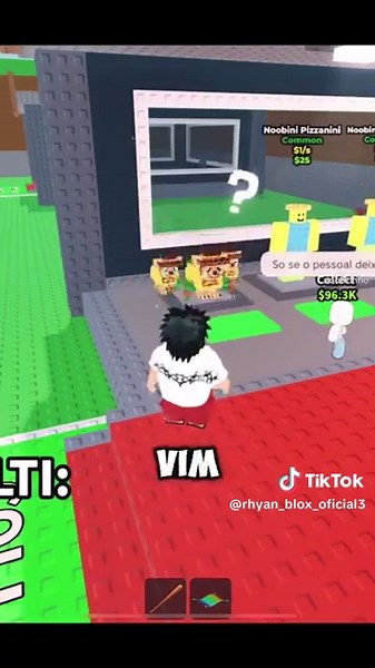Trollando o NOOBZINHO com Lucky de Natal no Roblox