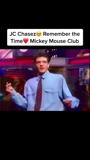 JC Chasez Remember the Time Cover with Mickey Mouse Club Members