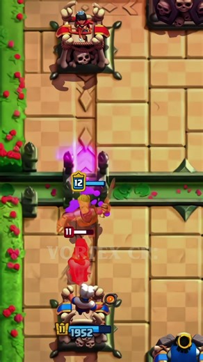 bro is aura farming 🔥 #clashroyale