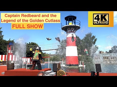 Captain Redbeard and the Legend of the Golden Cutlass - FULL SHOW (Pirates Of Skeleton Bay) - 4K
