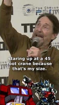 From Animation to Live Action | Peter Cullen on Optimus Prime #shorts #transformers