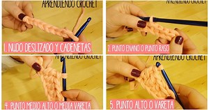 Aprendiendo crochet. ¡Ideal para principiantes!