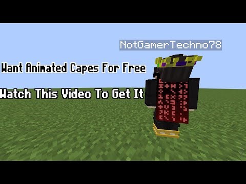 🔥 How To Get FREE Animated Capes in Minecraft (No Premium Needed!) 😱