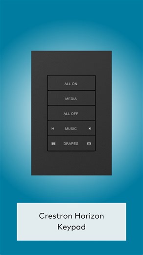 Crestron on Instagram: "Elegance in Every Touch ✨ The Crestron Horizon Keypad, where cutting-edge smart home control meets refined design. This keypad isn’t just about lighting — it’s your gateway to controlling shades, climate, audio, and more, all with a single touch. Whether it’s for your home, yacht, or luxury suite, Horizon brings intuitive control and timeless style to any space. Tap the link in bio to explore more! #Crestron #CrestroHome #SmartHome #HomeControl #HomeAutomation #InteriorDe