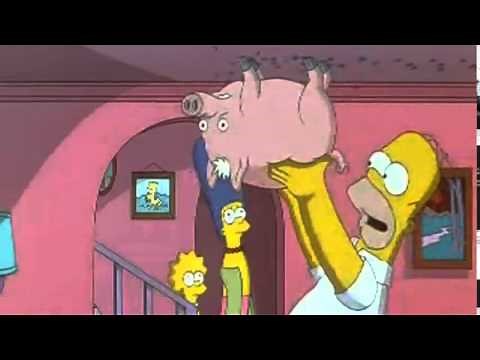 Simpsonai Kiaulė Voras