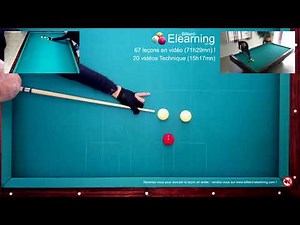Billard français - Billiard E-Learning - Live no 47 : cadre 47/2, séries et ligne