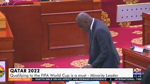 14K views · 312 reactions | Qatar 2022: Qualifying to the FIFA World Cup is a must - Minority Leader. | JoyNews | Facebook