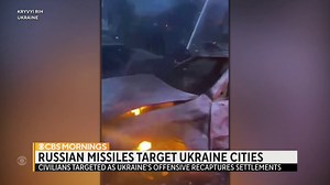 Russia launched more missiles and drones overnight, killing at least ten people and injuring dozens more in Kryvyi Rih. The attack comes as Ukrainian troops’ counteroffensive slowly pushes forward.https://cbsn.ws/3Jamzyw | CBS Mornings