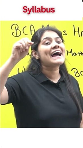 BCA Maths complete syllabus 2025#bcamaths#maths#dreammaths