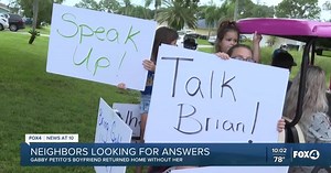 Neighbors calling for Brian Laundrie to share details about Gabby Petito's disappearance