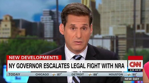 288K views · 2.7K reactions | "It would be highly unusual for a state to allow an insurance company to reimburse for an illegal activity." New York Gov. Andrew Cuomo lays out the state's legal battle with the NRA over the organization's sale of what he calls "murder insurance" protecting gun owners for "intentional bad acts." https://cnn.it/2LYspre | CNN | Facebook