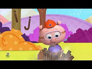 Super Why Short Clip in 4K Alpha Pig Makes a Mud Puddle