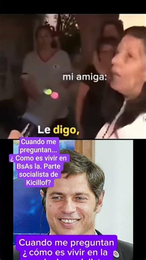 This is what life is like in the socialist part of Argentina. #kicillof #kuka #kirchnerismneverag...