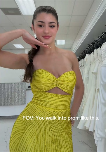 Don’t wait last minute to get your prom dress. #RashawnRoseProm #Prom #Prom2026 #Yellow