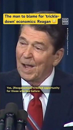 Reagan's Trickle-Down Economics Led to a Massive U.S. Wealth Gap