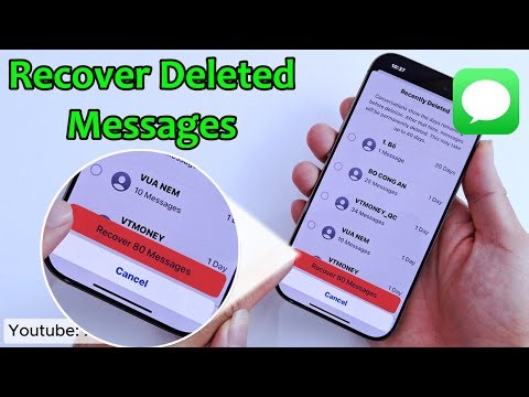 How to Recover Deleted Messages on iPhone ⚡