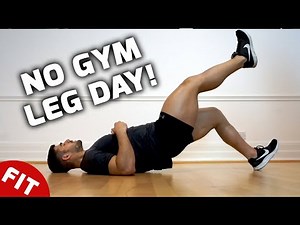 Best No Gym at Home Leg Workout - 9 Minute Follow Along