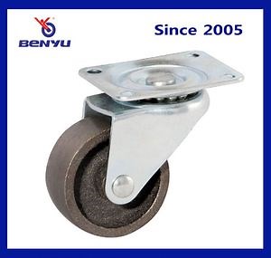 [Hot Item] Light Duty Cast-Iron Swivel Caster Top Plate Caster Wheel