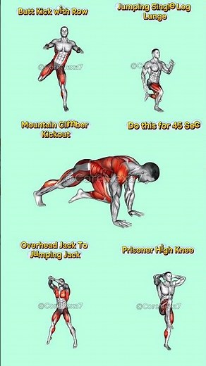 10 MINUTE HIIT TO BURN 500 CALORIES 🔥 #marvel #advancedabworkout #shoulder #strongabs #abs