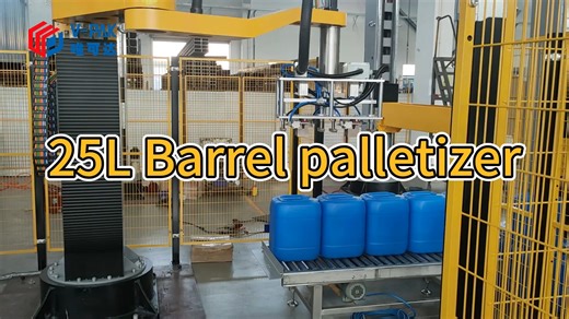 Double Your Efficiency with Our 290° Single-Column Palletiser ��