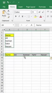 102K views · 507 reactions | Beginners don't know THIS Excel Trick! Flip data #excel #exceltips | Educational Revolution | Facebook