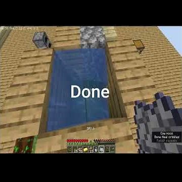 Minecraft One block unlimited infinite water trick with just a bucket and bonemeal Gameplay #shorts