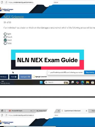 NLN NEX Exam Guide #nlnnexnursingexam #proctoredexam #NLNNEX #study