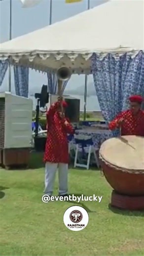 Royal Big Nagada Entry for Wedding in Udaipur | Grand Rajasthani Nagada Band Baraat 6378242018