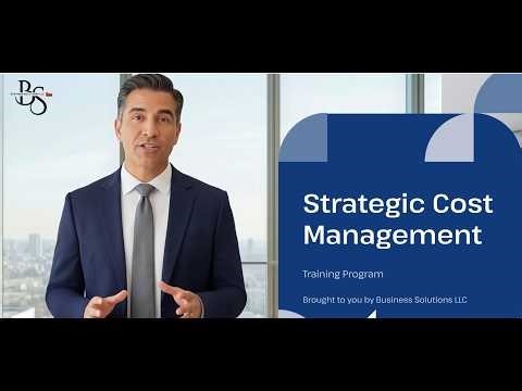 Strategic Cost Management Training Program