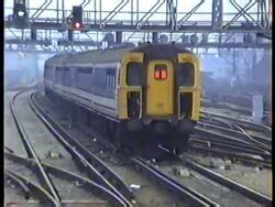 British Rail Network SouthEast-EMUs at London Bridge January 1994