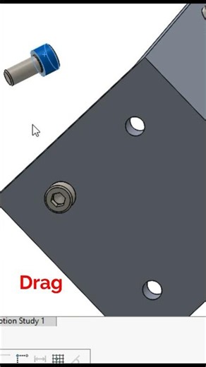SolidWorks Trick #27 : Rotate component before mate #solidworks #solidworkstutorial